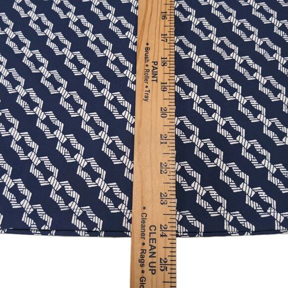 J McLaughlin 3/4 Sleeve Signature Tee Womens L Navy White Catalina Cloth NEW NWT - Picture 13 of 13